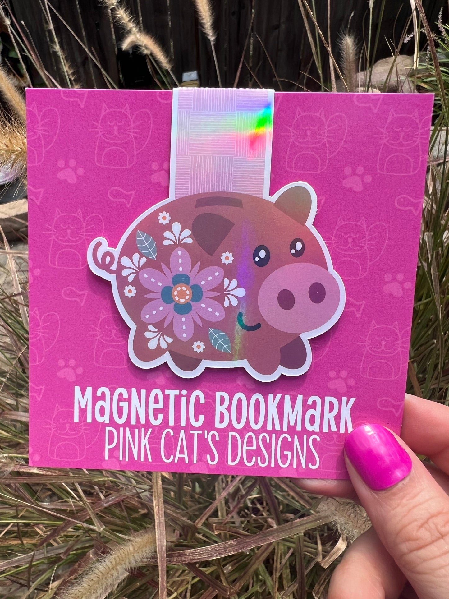 Piggy Bank Bookmark