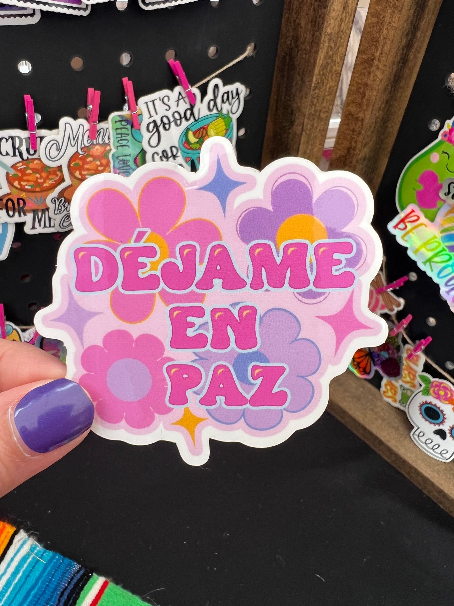 Déjame en Paz Sticker