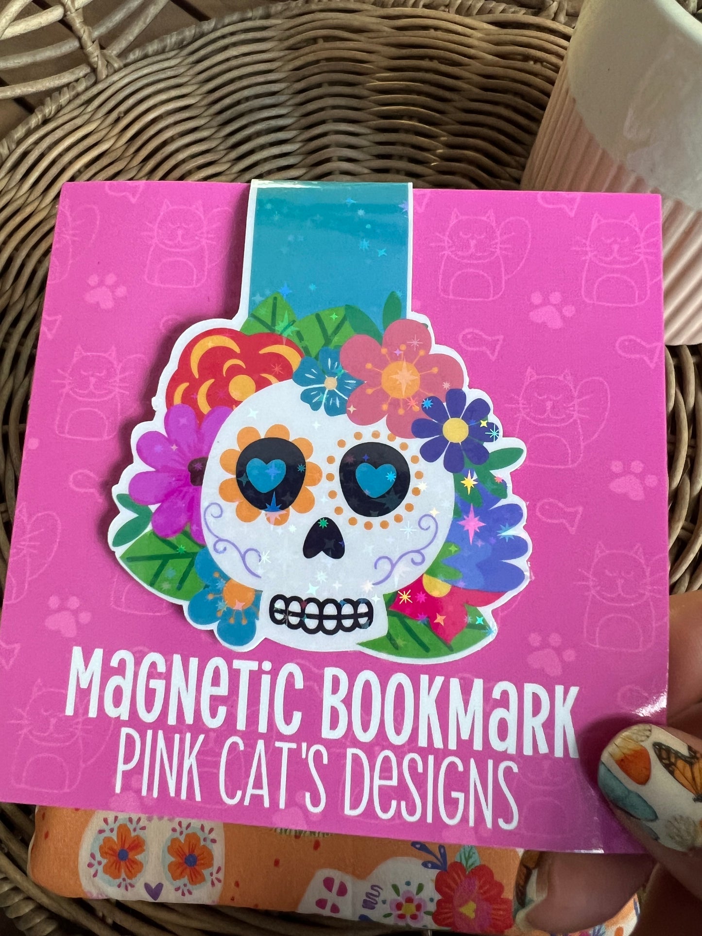 Sugar Skull Bookmark