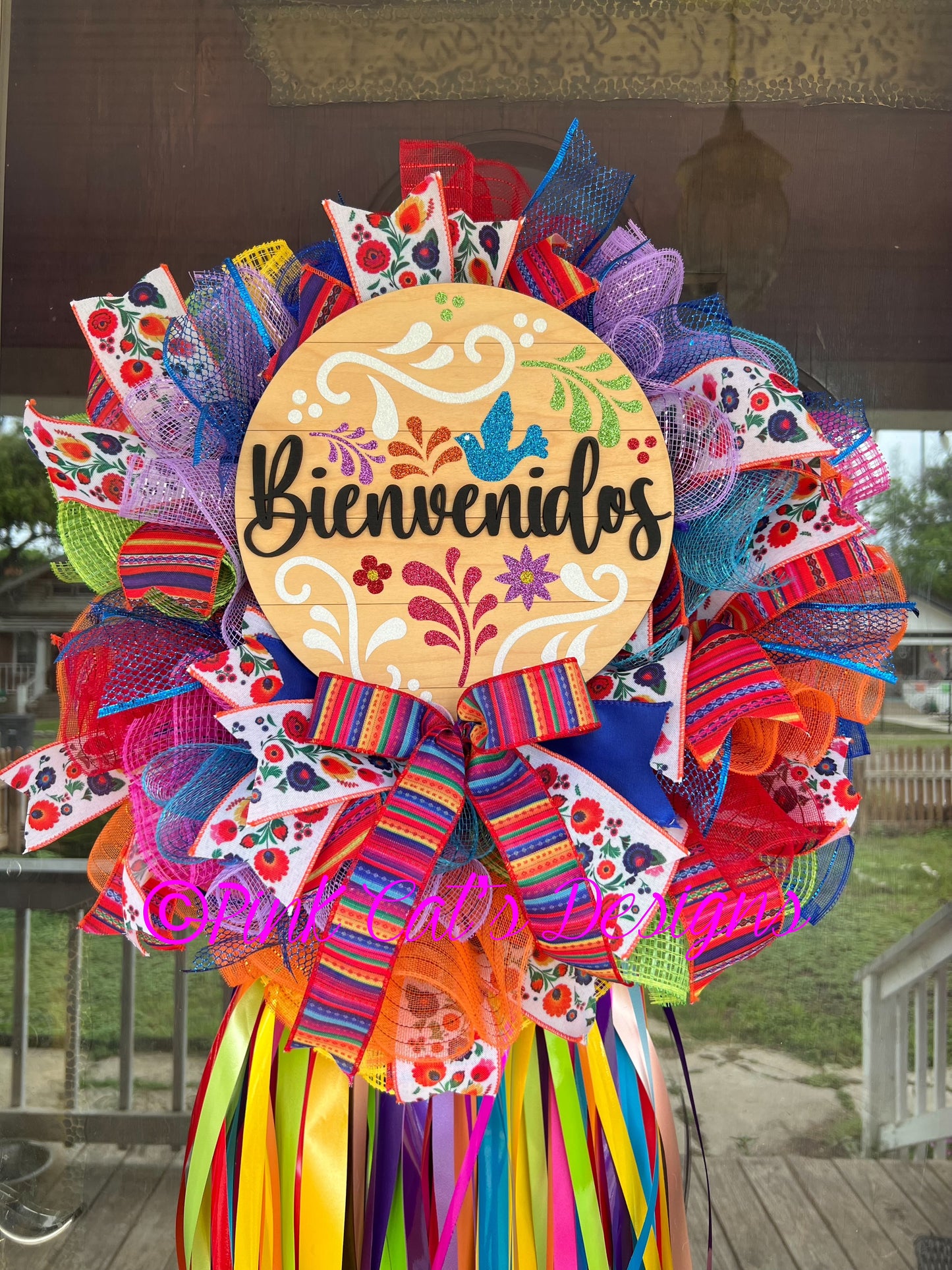 Bienvenidos Talavera Wreath