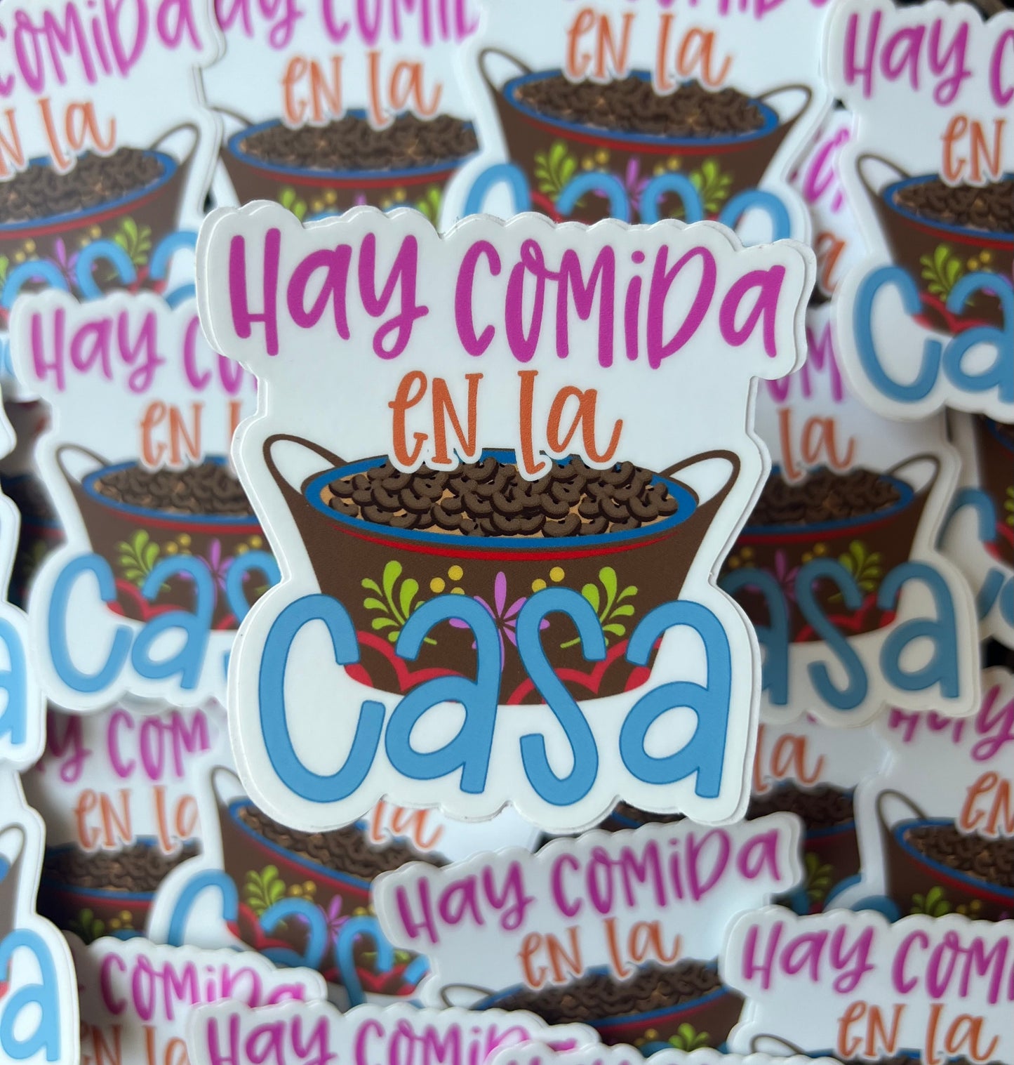 Hay Comida en la Casa Sticker