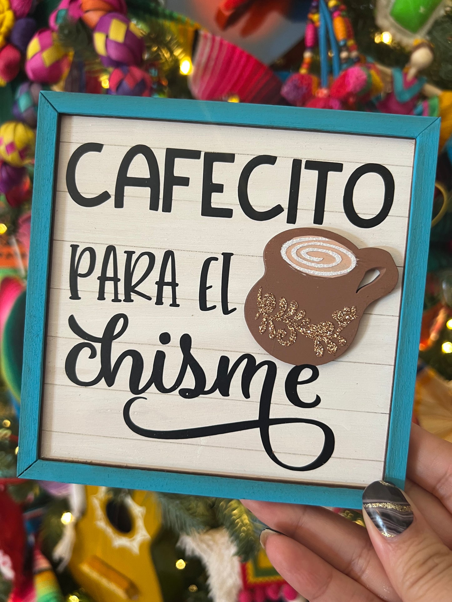 Cafecito para el Chisme Sign