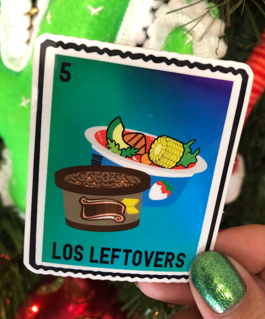 Los Leftovers Lotería Sticker