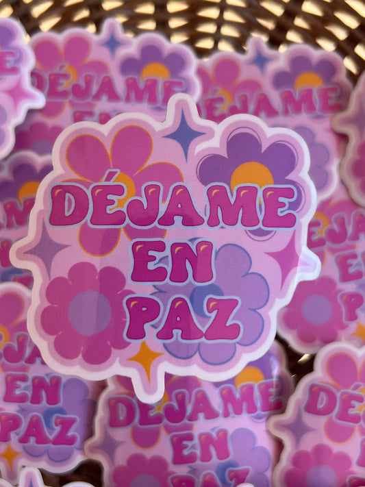 Déjame en Paz Sticker