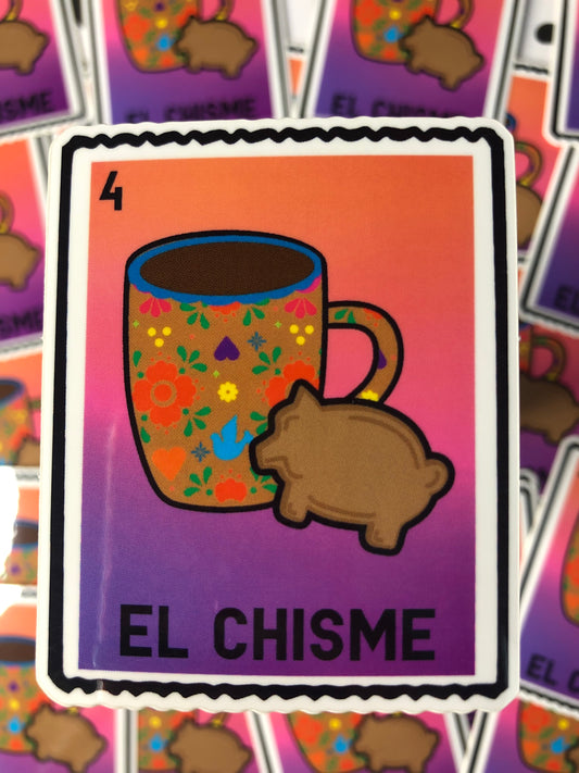 El Chisme Lotería Sticker