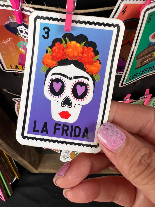 La Frida Lotería Sticker