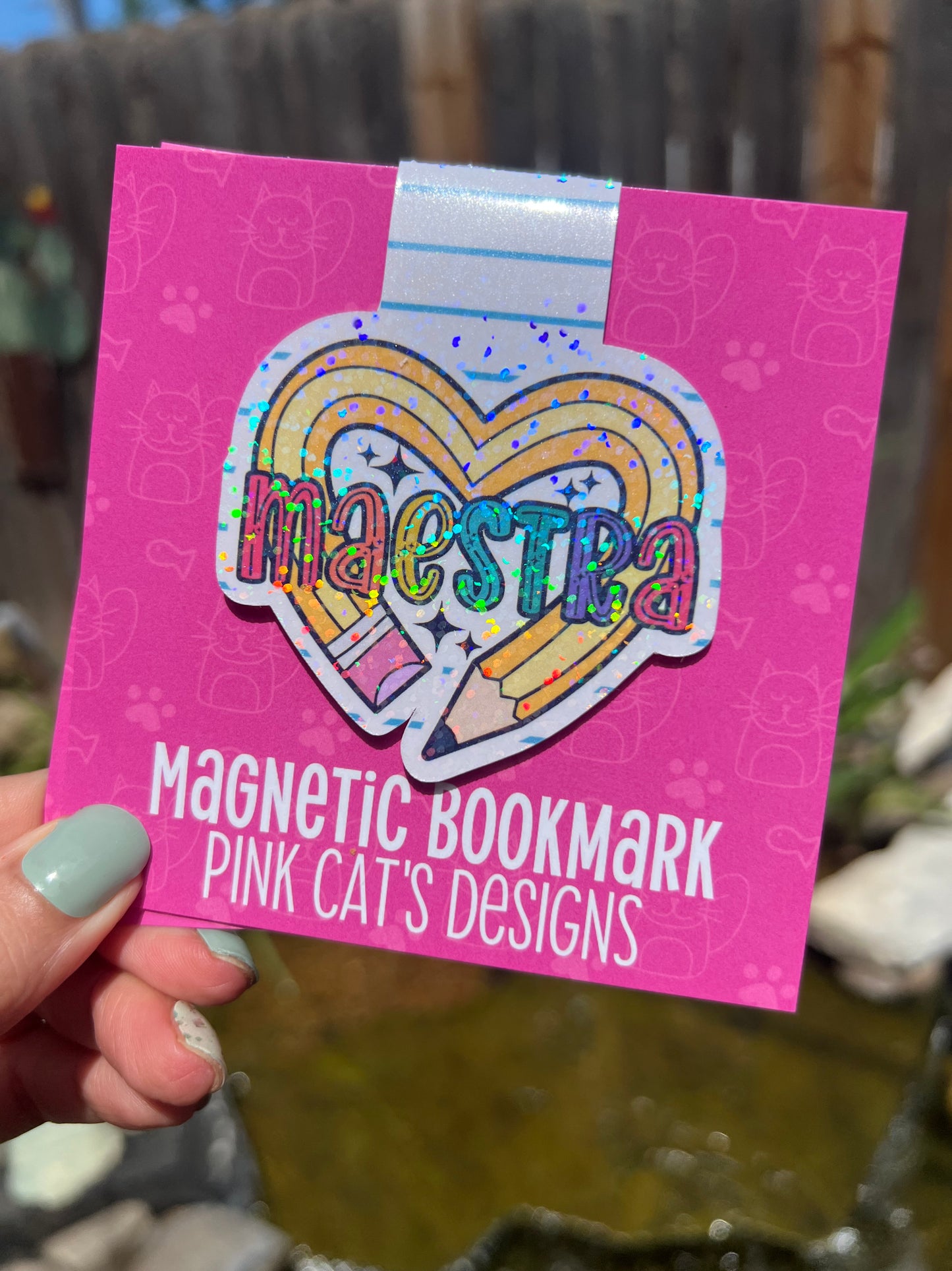 Maestra Heart Bookmark