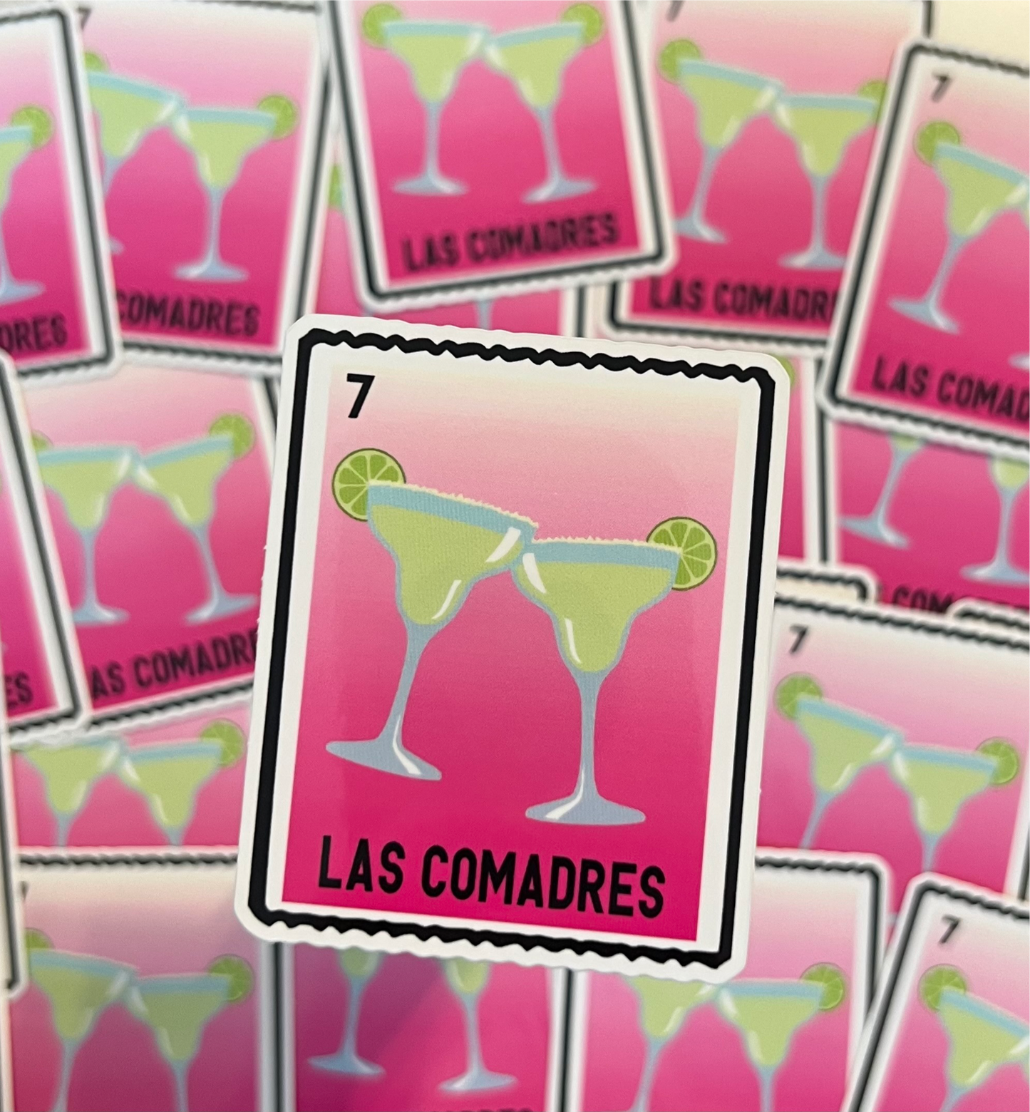 Las Comadres Lotería Sticker