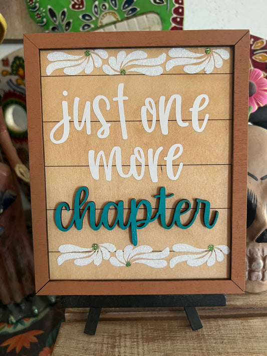 Just one more Chapter
