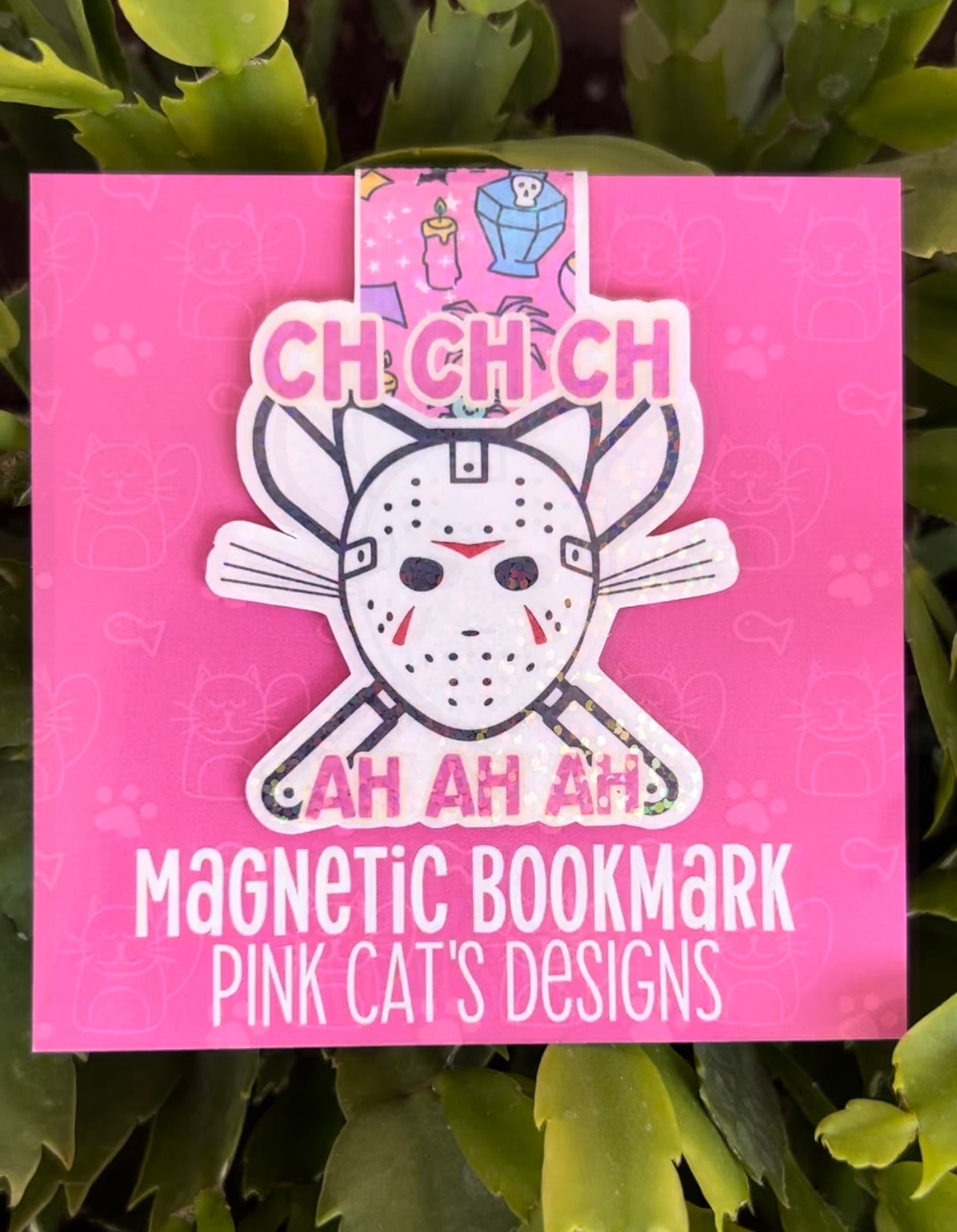 Friday the 13th Kitty Bookmark