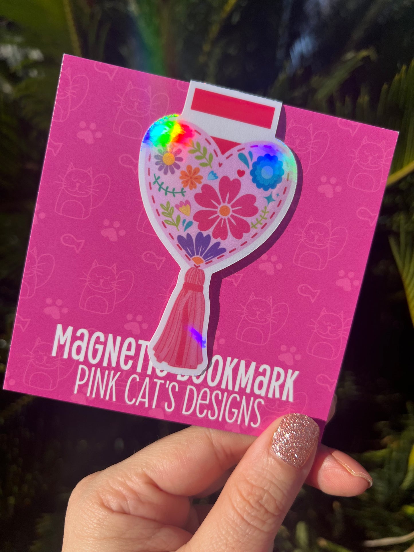 Heart Tassel Bookmark