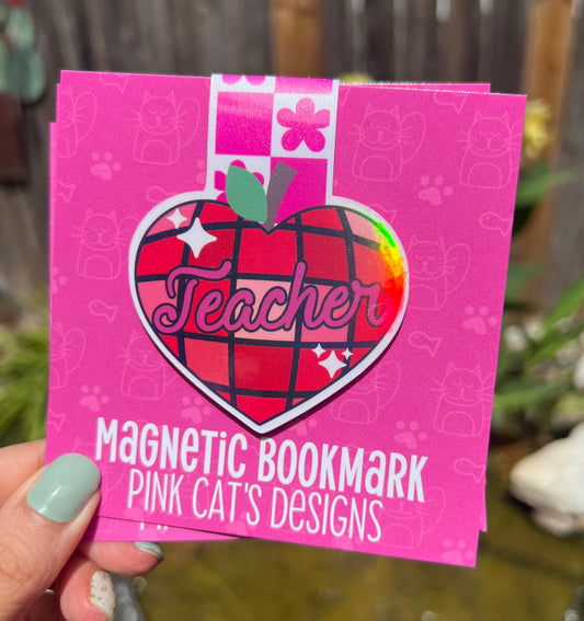 Disco Teacher Bookmark