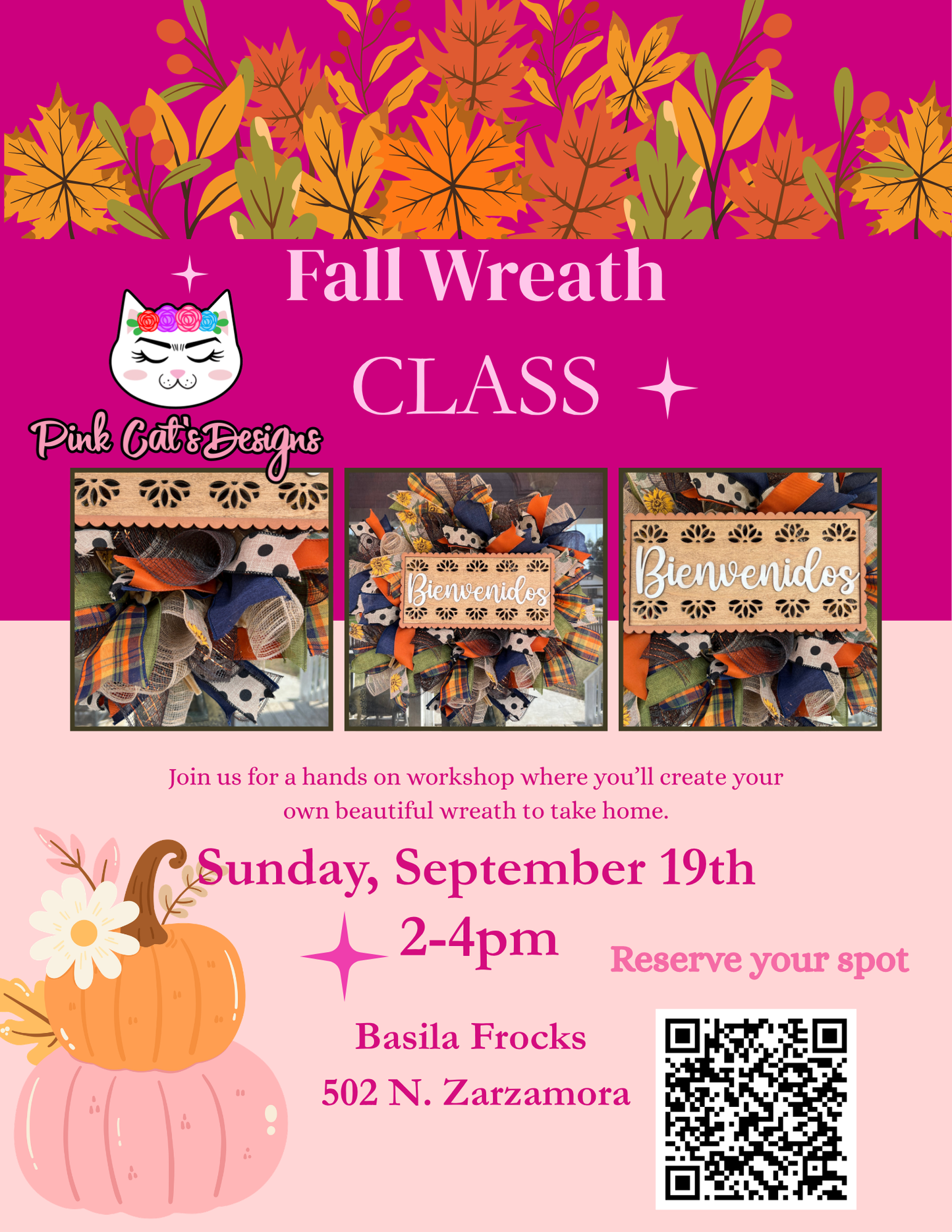 September 19th Wreath Class