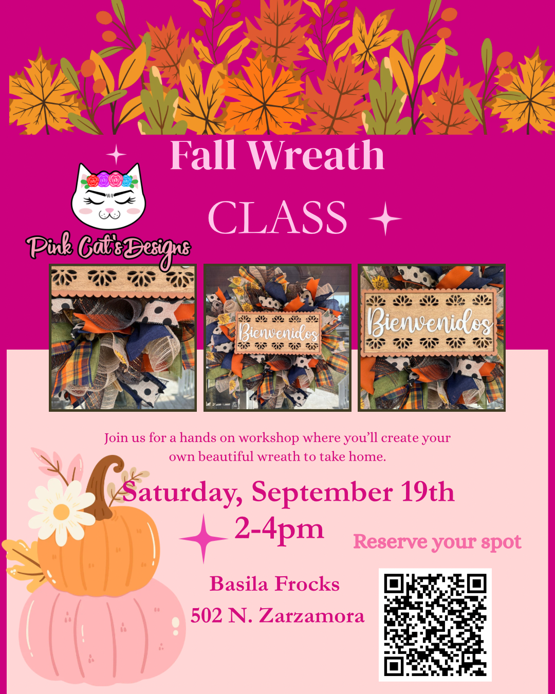 September 19th Wreath Class